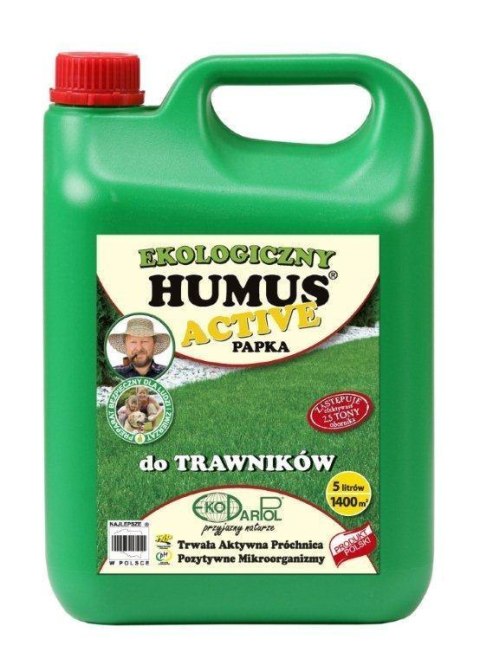 Nawóz Humus Active PAPKA do Trawników 5L EkoDarPol Nawóz Humus Active PAPKA do Trawników 5L EkoDarPol