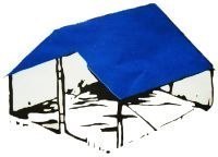 Plandeka Okryciowa 10x20 Zielona 120g/m2 Plandeka Okryciowa 10x20 Zielona 120g/m2