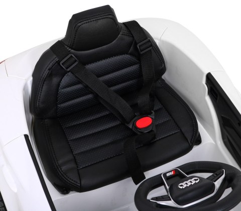 Audi RS E-Tron GT na akumulator Biały + Pilot + Napęd 4x4 + Radio MP3 + LED + EVA Audi RS E-Tron GT na akumulator Biały + Pilot + Napęd 4x4 + Radio MP3 + LED + EVA