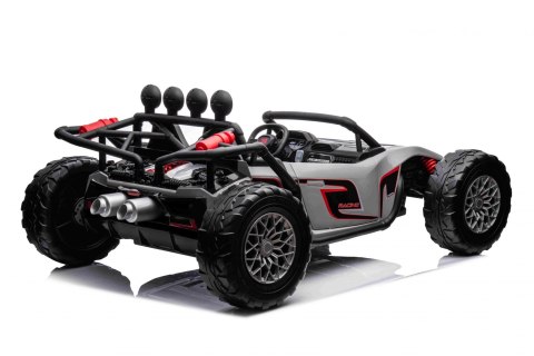 Auto Buggy Racing 5 na akumulator dla dzieci +3. Szary + Silniki 2x200W + Pilot + Wolny Start Auto Buggy Racing 5 na akumulator dla dzieci +3. Szary + Silniki 2x200W + Pilot + Wolny Start