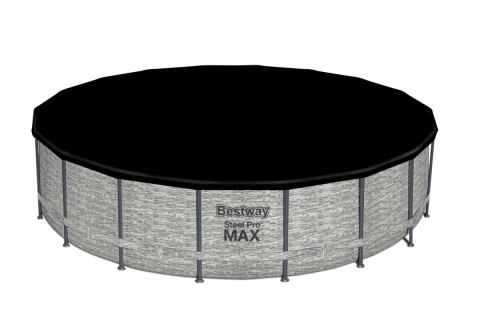 Basen stelażowy Steel Pro MAX 549x122 Imitacja Kamienia 18FT BESTWAY 5w1 + Akcesoria Basen stelażowy Steel Pro MAX 549x122 Imitacja Kamienia 18FT BESTWAY 5w1 + Akcesoria