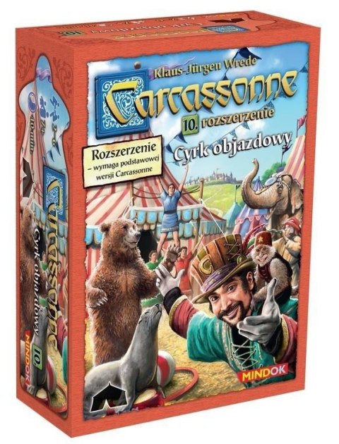 Carcassonne 10 Cyrk objazdowy Edycja 2 Carcassonne 10 Cyrk objazdowy Edycja 2