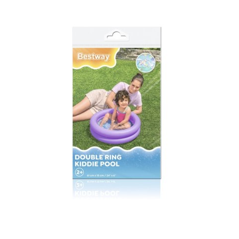 Dmuchany Basen dla dzieci Brodzik Fioletowy 61x15cm BESTWAY + Łatka naprawcza Dmuchany Basen dla dzieci Brodzik Fioletowy 61x15cm BESTWAY + Łatka naprawcza