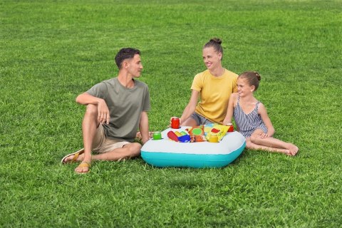Dmuchany Basen dla rodziny 218x218x48 BESTWAY + Pływający Stolik Wyspa na napoje Dmuchany Basen dla rodziny 218x218x48 BESTWAY + Pływający Stolik Wyspa na napoje