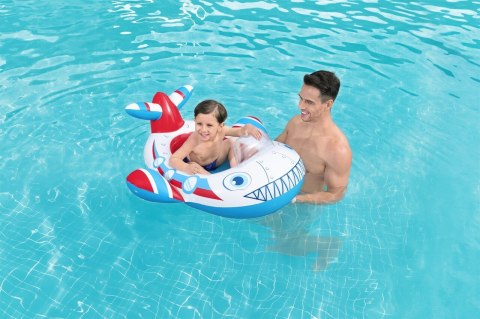 Dmuchany Ponton do pływania Samolot dla dzieci 3+ BESTWAY 109x97cm + Dmuchana szybka Dmuchany Ponton do pływania Samolot dla dzieci 3+ BESTWAY 109x97cm + Dmuchana szybka
