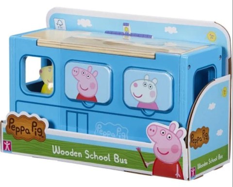 Peppa - Drewniany autobus sorter Peppa - Drewniany autobus sorter