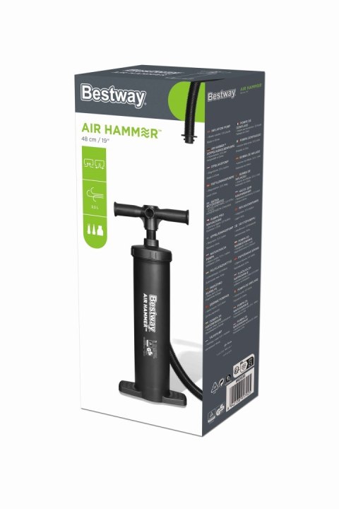 Pompka Tłokowa Ręczna 48cm 2000 cm3 BESTWAY Pompka Tłokowa Ręczna 48cm 2000 cm3 BESTWAY