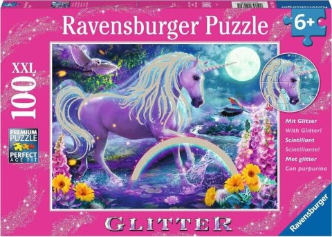 Puzzle 100 Brokatowy jednorożec Puzzle 100 Brokatowy jednorożec