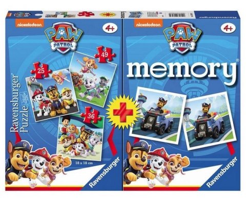 Puzzle 2D 3w1 + memory Psi Patrol Puzzle 2D 3w1 + memory Psi Patrol