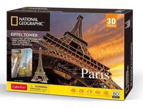 Puzzle 3D Paryż National Geographic Puzzle 3D Paryż National Geographic