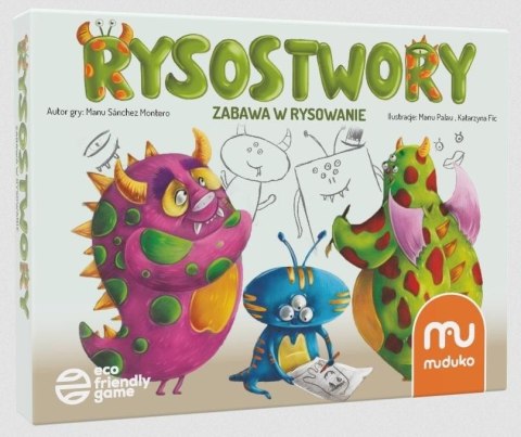 Rysostwory - Zabawa w rysowanie MUDUKO Rysostwory - Zabawa w rysowanie MUDUKO