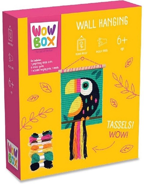 Wow Box. Zestaw makrama Tukan Wow Box. Zestaw makrama Tukan