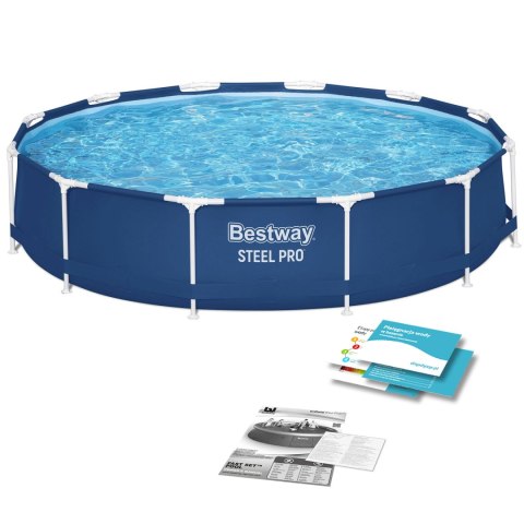 Basen ogrodowy stelażowy 366 x 76 cm Bestway 56706 Basen ogrodowy stelażowy 366 x 76 cm Bestway 56706