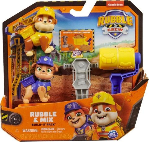 Rubble i jego Ekipa: Dwupak Figurek Rubble i mix Rubble i jego Ekipa: Dwupak Figurek Rubble i mix
