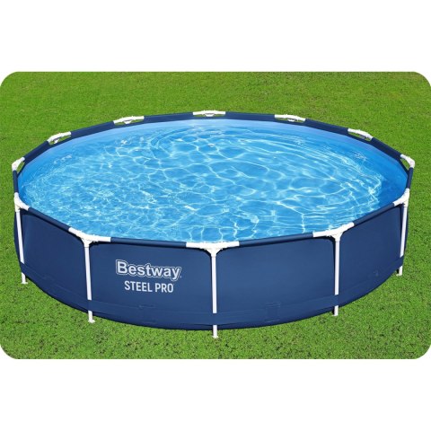 Basen ogrodowy stelażowy 366 x 76 cm zestaw 7w1 Bestway 56681