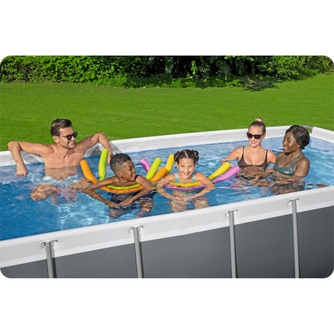 Basen ogrodowy stelażowy 404 x 201 x 100 cm 18w1 56442 Bestway
