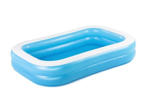 Basen do ogrodu dla dzieci 6+ Dmuchany 2 pierścienie 262x175x51cm BESTWAY + Łatka naprawcza Basen do ogrodu dla dzieci 6+ Dmuchany 2 pierścienie 262x175x51cm BESTWAY + Łatka naprawcza