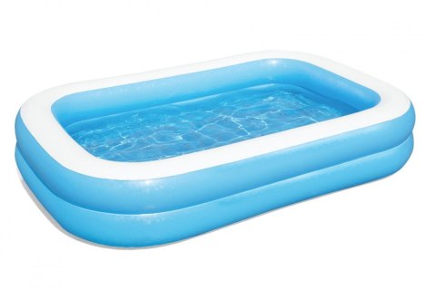Basen do ogrodu dla dzieci 6+ Dmuchany 2 pierścienie 262x175x51cm BESTWAY + Łatka naprawcza Basen do ogrodu dla dzieci 6+ Dmuchany 2 pierścienie 262x175x51cm BESTWAY + Łatka naprawcza
