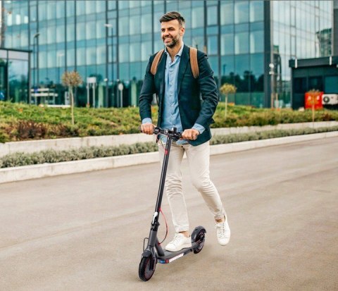 HULAJNOGA ELEKTRYCZNA IP54 LED 3 TRYBY 500W 125KG 20KM/H SZYBKA WYTRZYMAŁA