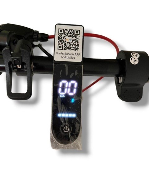 HULAJNOGA ELEKTRYCZNA IP54 LED 3 TRYBY 500W 125KG 20KM/H SZYBKA WYTRZYMAŁA