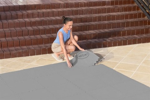 Mata ochronna pod Jacuzzi Lay-Z-Spa BESTWAY Puzzle + Mata pod pompę 25 el. Mata ochronna pod Jacuzzi Lay-Z-Spa BESTWAY Puzzle + Mata pod pompę 25 el.