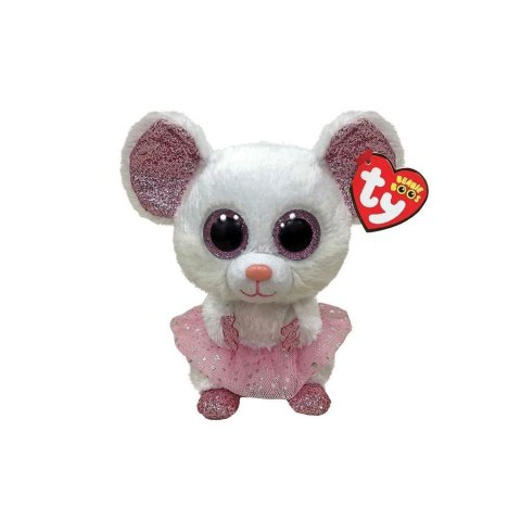 Beanie Boos Nina - Biała ballerina mysz 15cm Beanie Boos Nina - Biała ballerina mysz 15cm