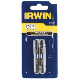 GROT DWUSTRONNY UDAROWY TORX TX30 / TX30 x 60mm (2szt.) IMPACT IRWIN