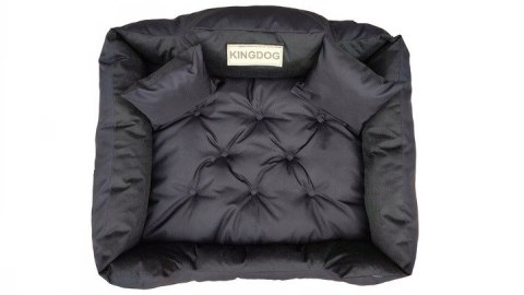 Legowisko Imię Pupila KINGDOG 55x45 Czarne Legowisko Imię Pupila KINGDOG 55x45 Czarne