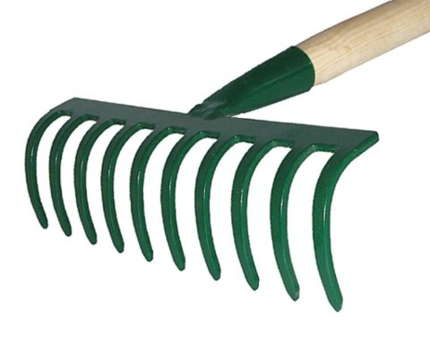 Grabki Małe 10 Zębne 80cm z Trzonkiem KARD Grabki Małe 10 Zębne 80cm z Trzonkiem KARD